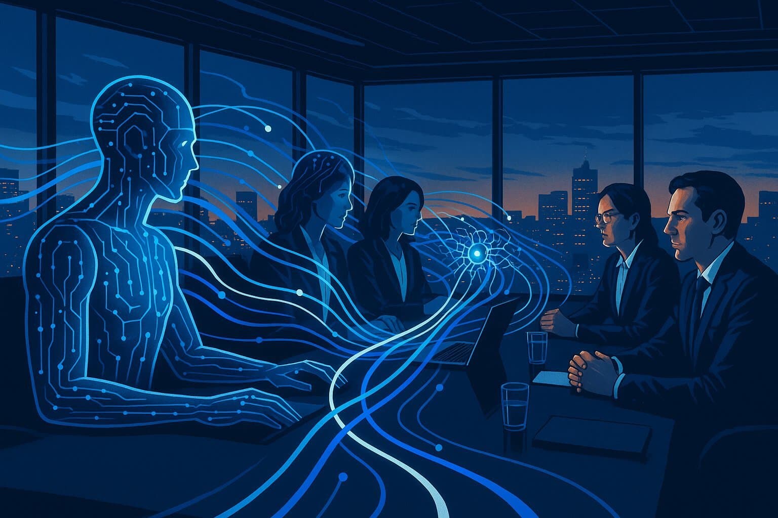 AI and human leadership: a convergence of intelligence in the modern enterprise.