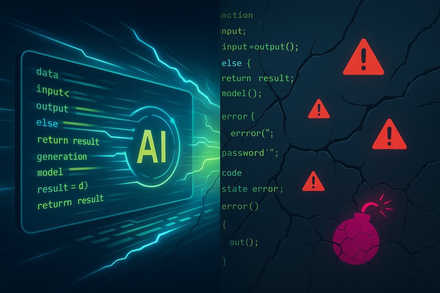 AI enables rapid software prototyping, but hidden security flaws create risk beneath the surface.