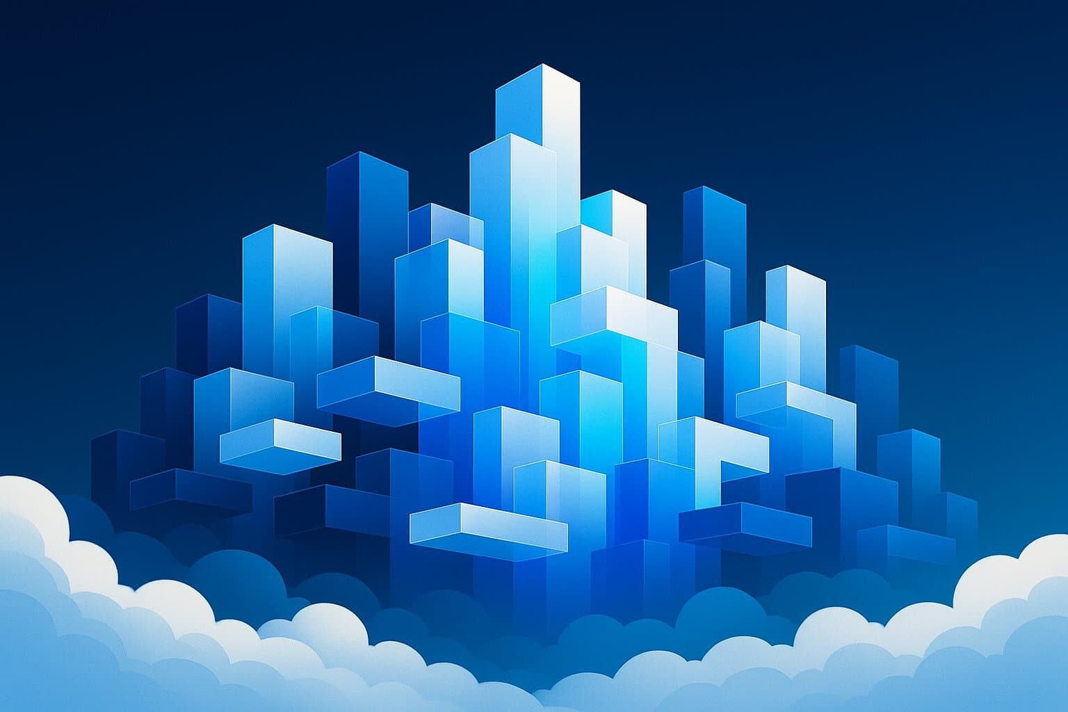 A visual metaphor for the modern, cloud-native organization: agile, dynamic, and ready for tomorrow's challenges.