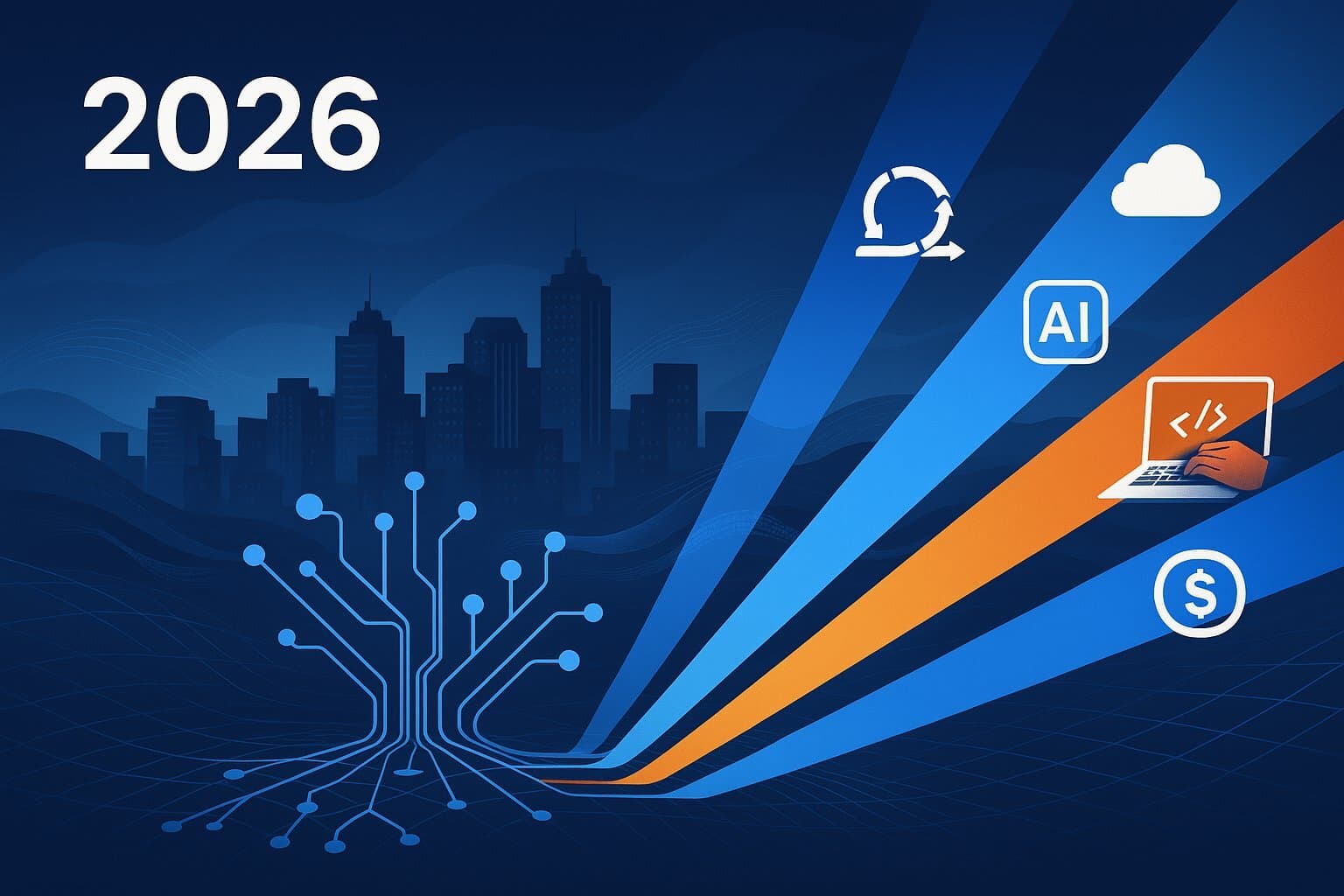 Visualizing the complex, dynamic landscape of strategic software budgeting for 2026.
