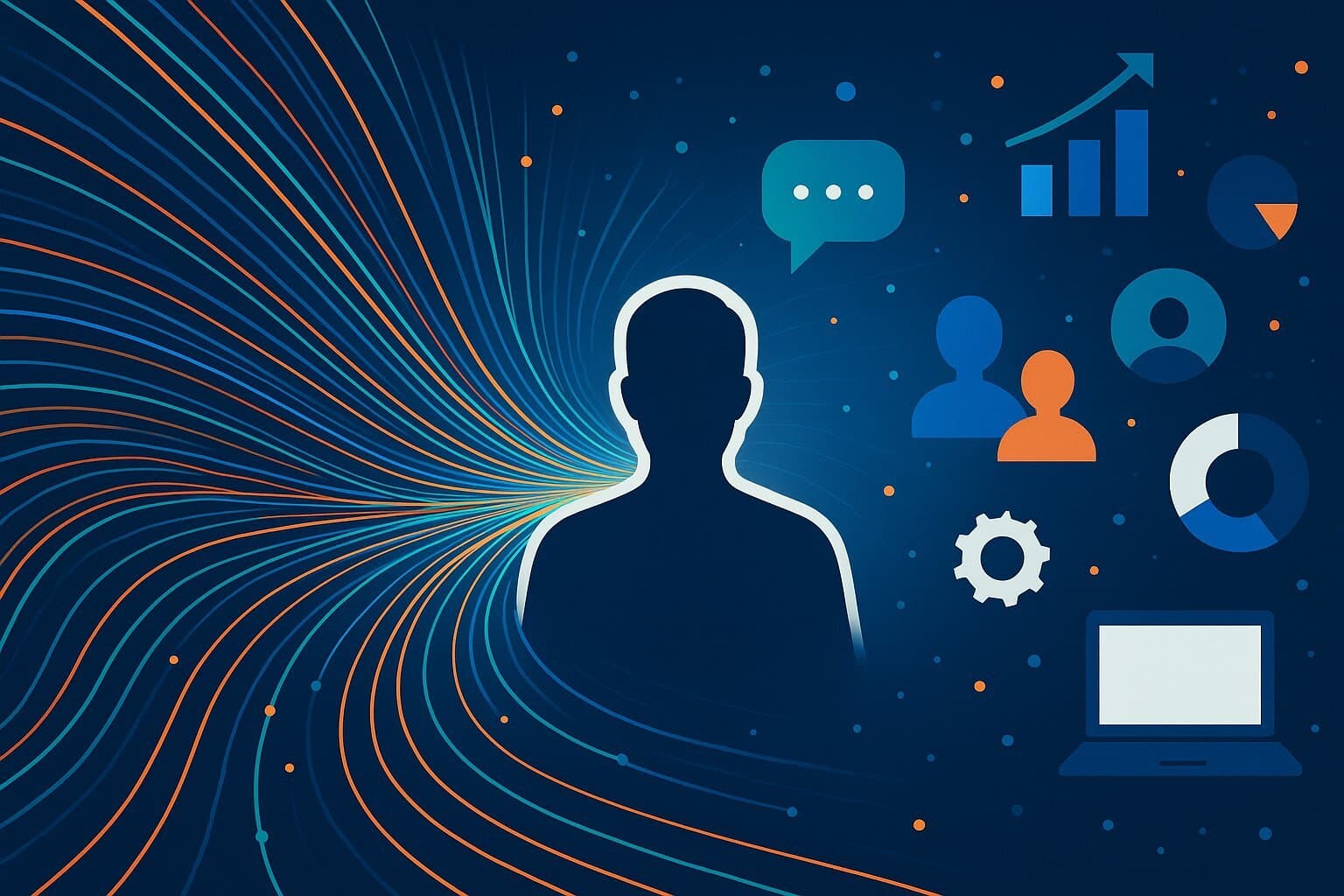 Hyper-personalization transforms the customer journey into a uniquely tailored 1-to-1 experience.